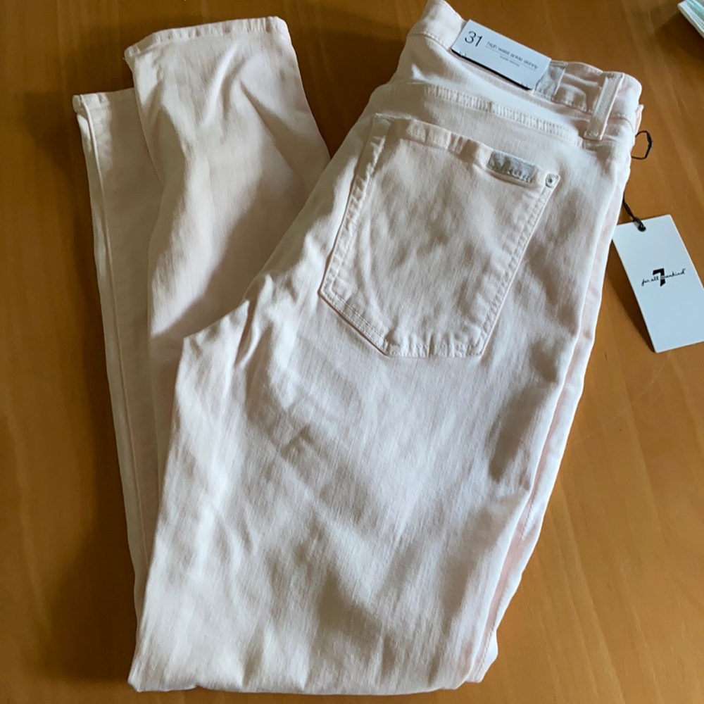 🎉HOST PICK 🎉 NWT pink 7 for all mankind skinny jeans